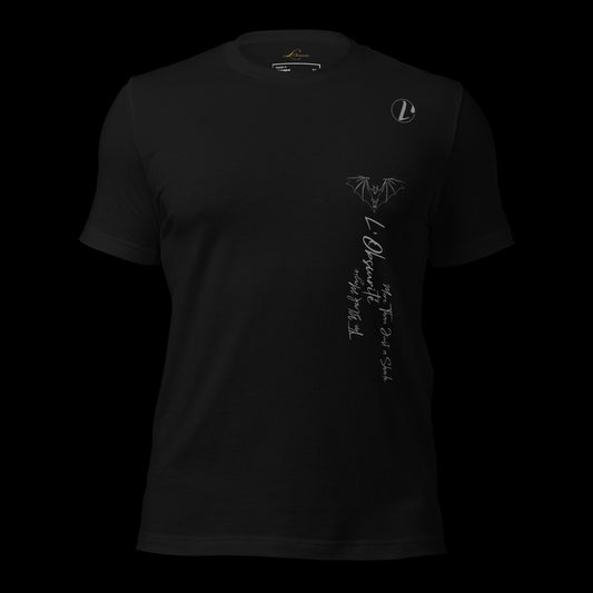 comfy tee simple design, perfect streetwear