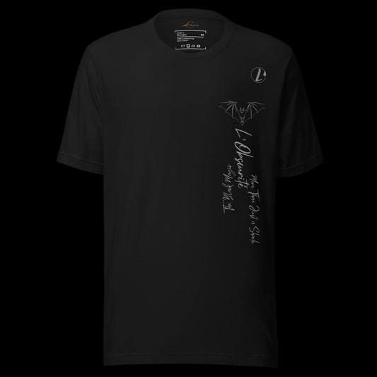 black magic tee, soft and comfi