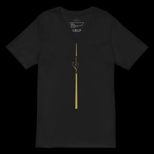 Cotton V-neck t-shirts with unique graphic designs for any outfit