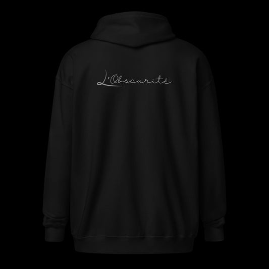 zip hoodie, comfy and easy to match, basic instinct edition