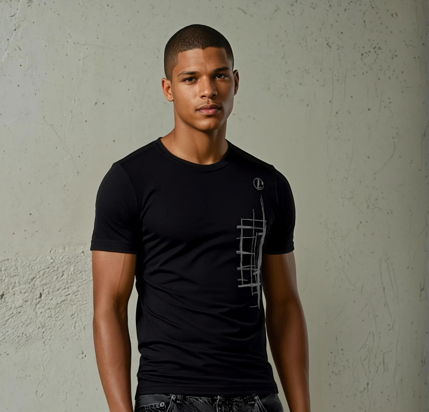 Dark side tee, simple lines, daily teen perfect match