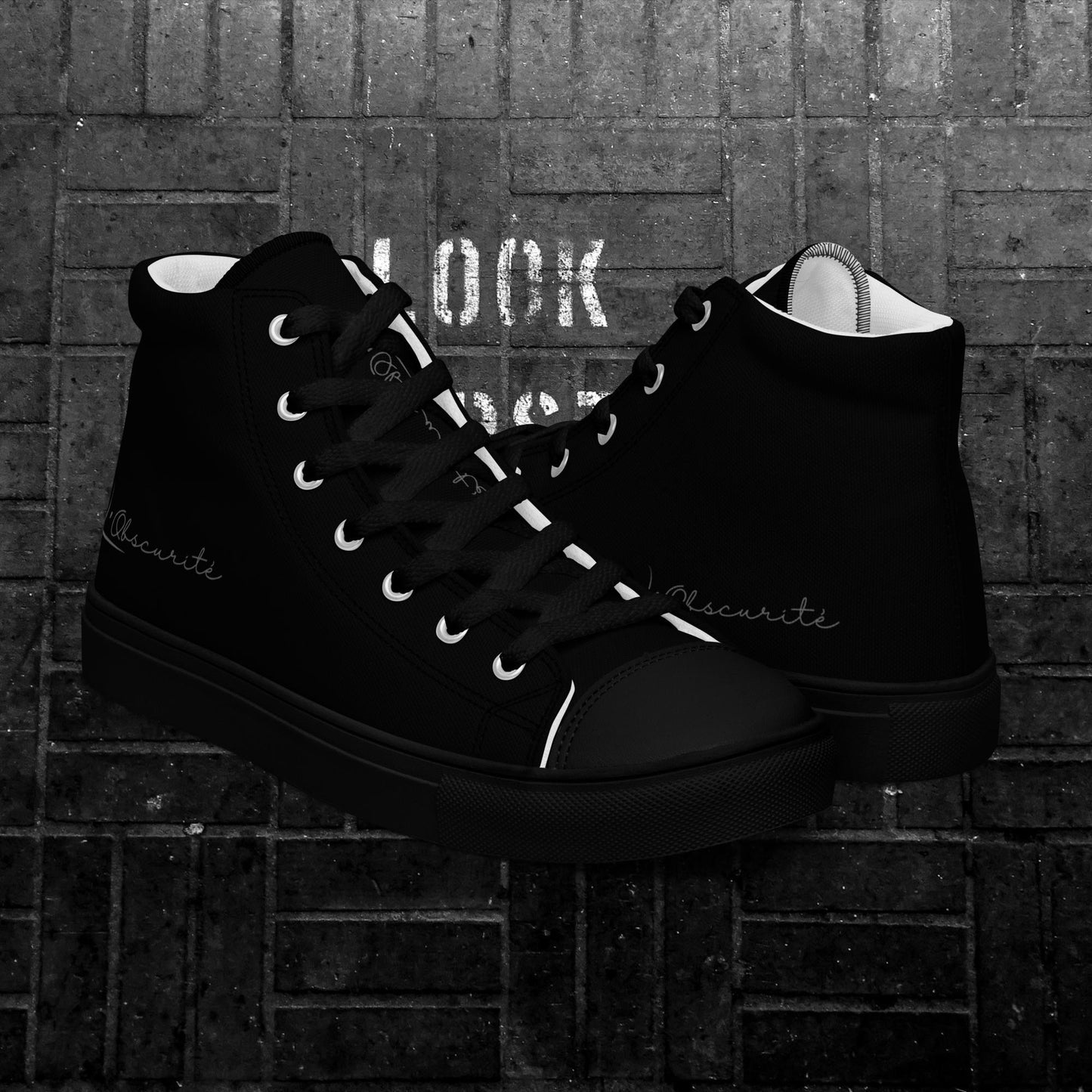 Comfortable Black Canvas Shoes - Durable & Everyday Wear