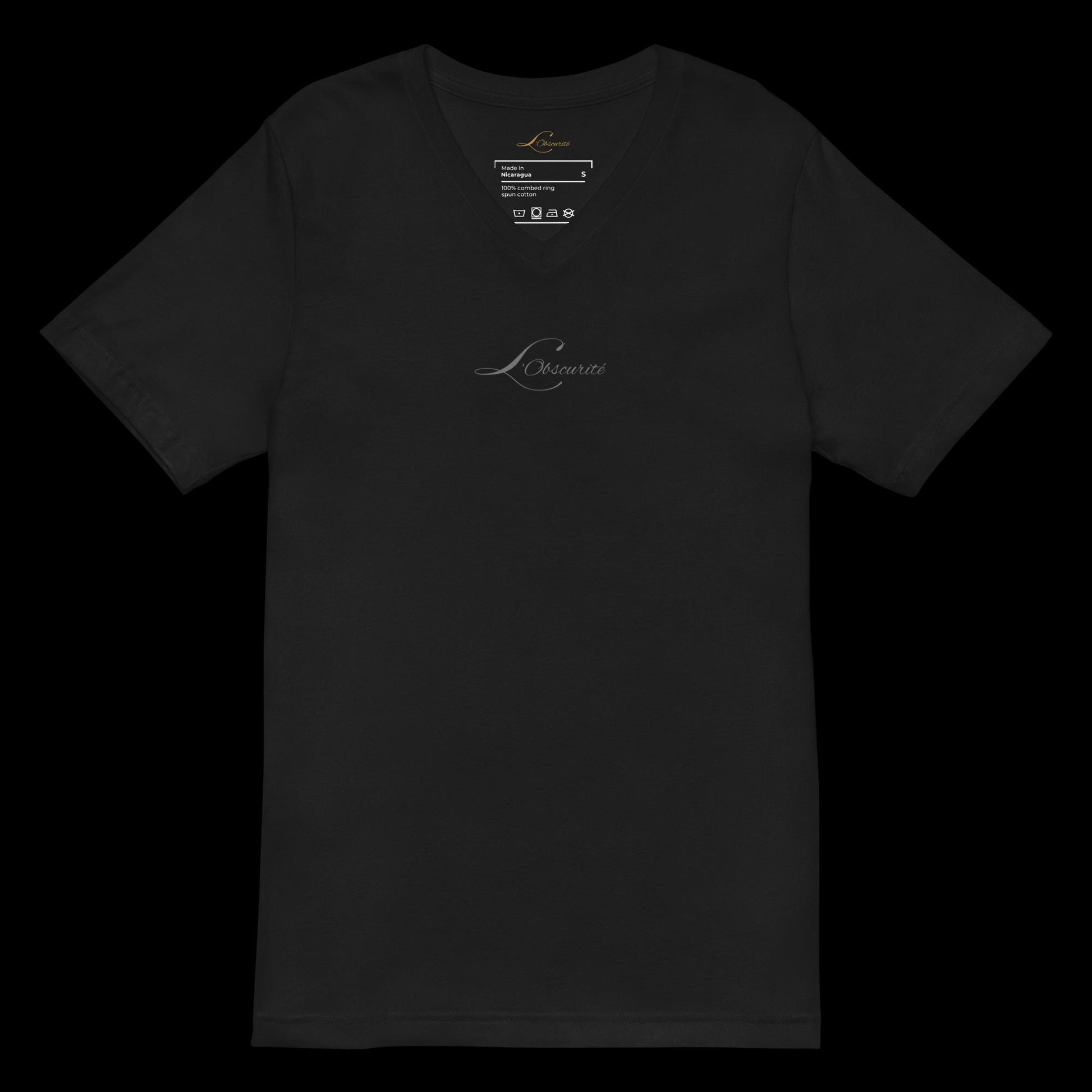 Cotton V-neck t-shirts with unique graphic designs for any outfit