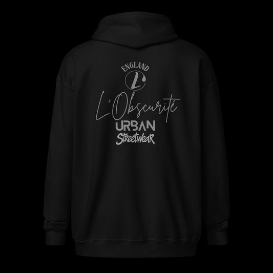 Cotton zip hoodie with unique graphic designs for any outfit