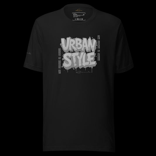 urban style black tee, for those who like to run the streets