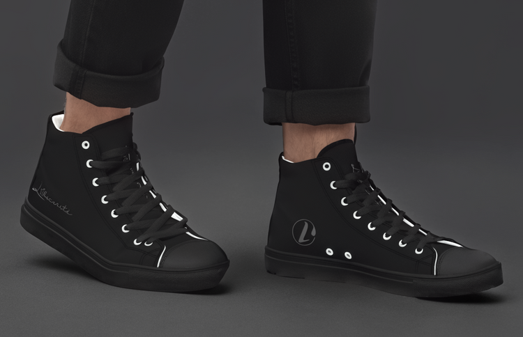 imeless Black Canvas Shoes for Men - Easy to Style