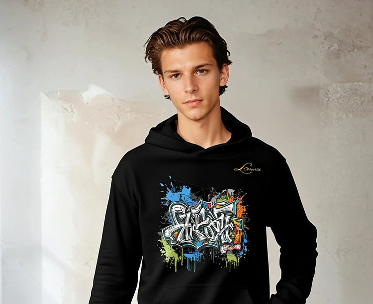 graffiti inspired hoodies for men