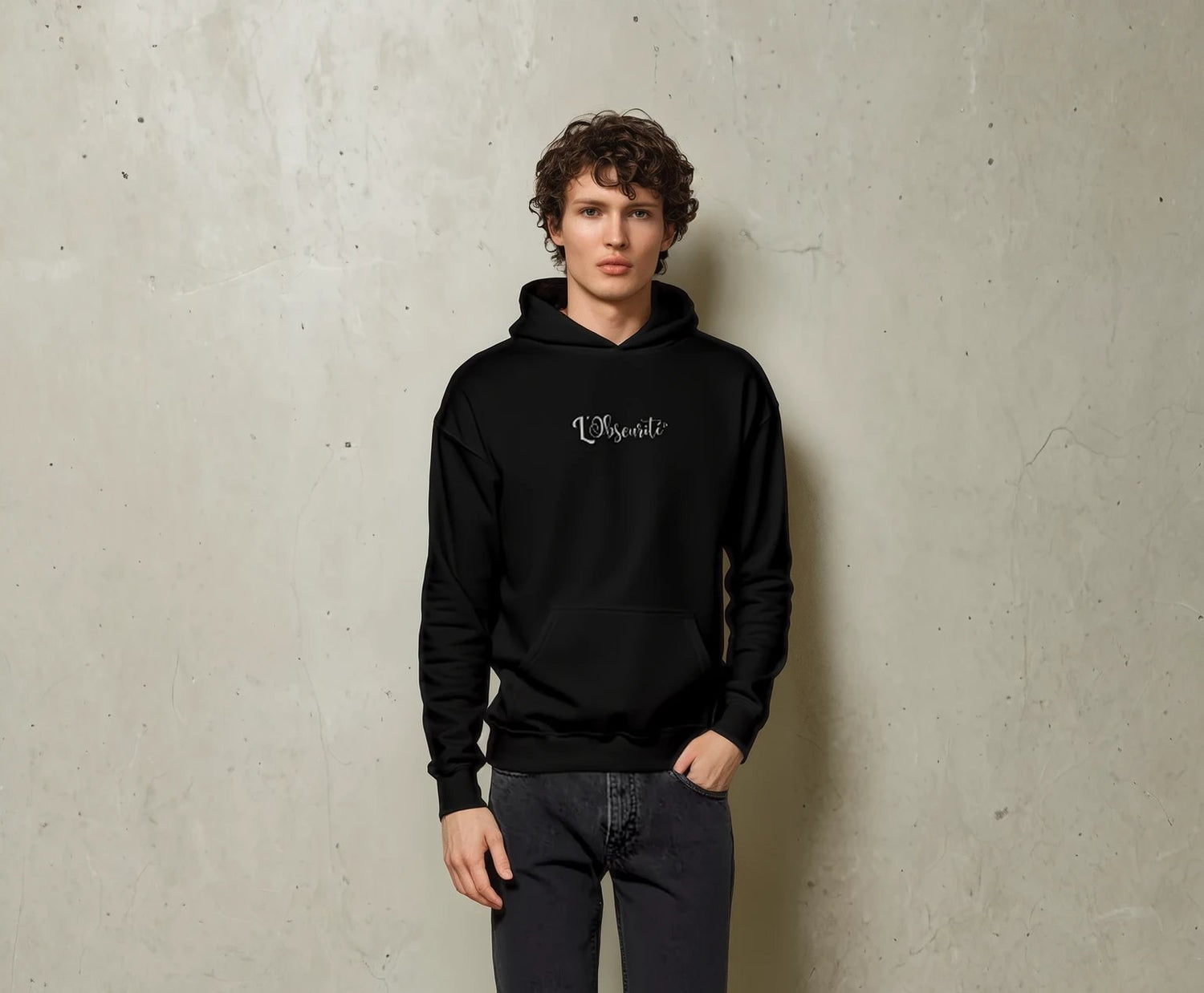 black essential streetwear for men