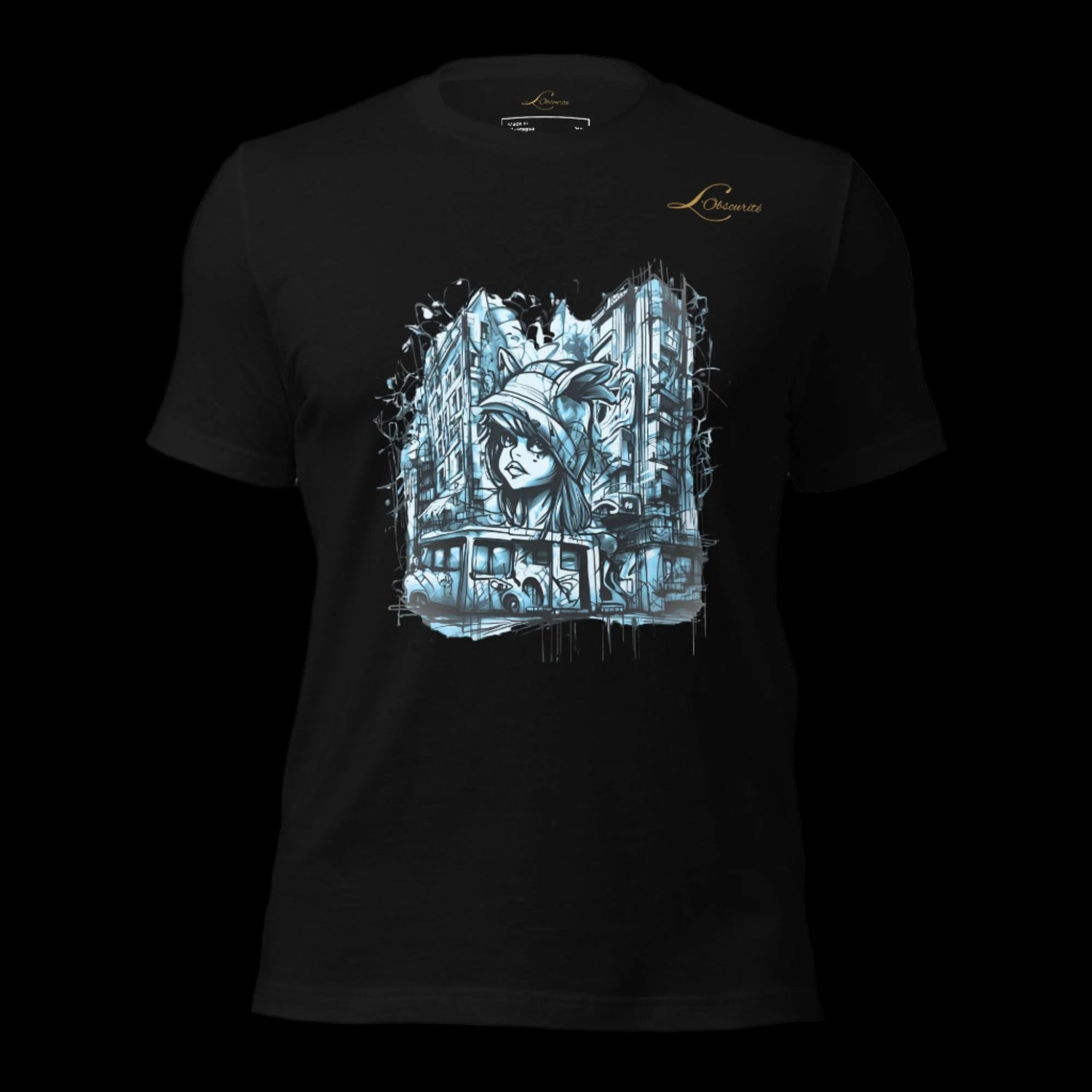 Cotton crewneck t-shirts with unique graphic designs for any outfit