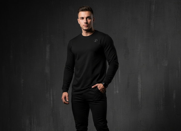 black essential streetwear for men London 2026