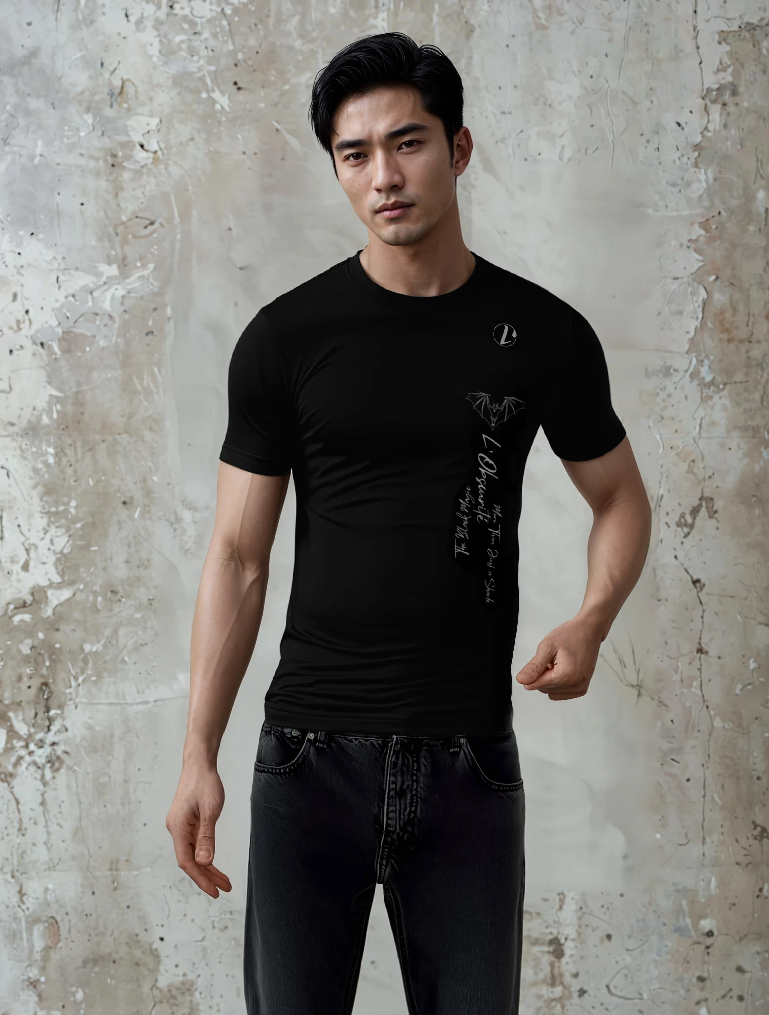 Black magic tee