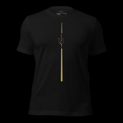 Cotton | Black crewneck t-shirts with unique graphic designs for any outfit
