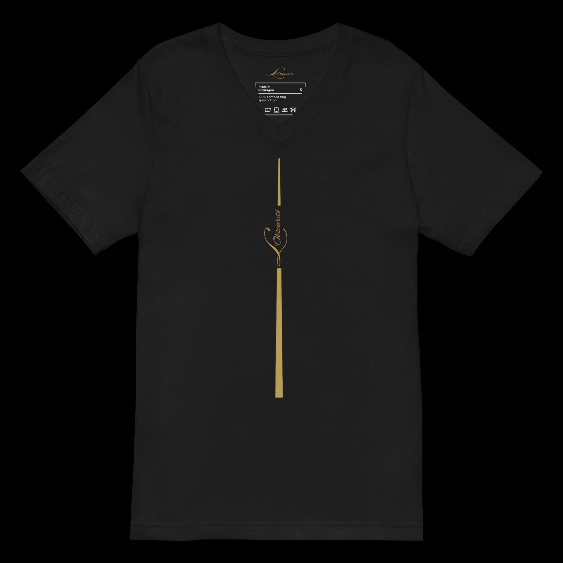Cotton V-neck t-shirts with unique graphic designs for any outfit