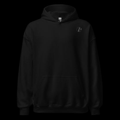Black pullover hoodie for men, soft feel and warm 
