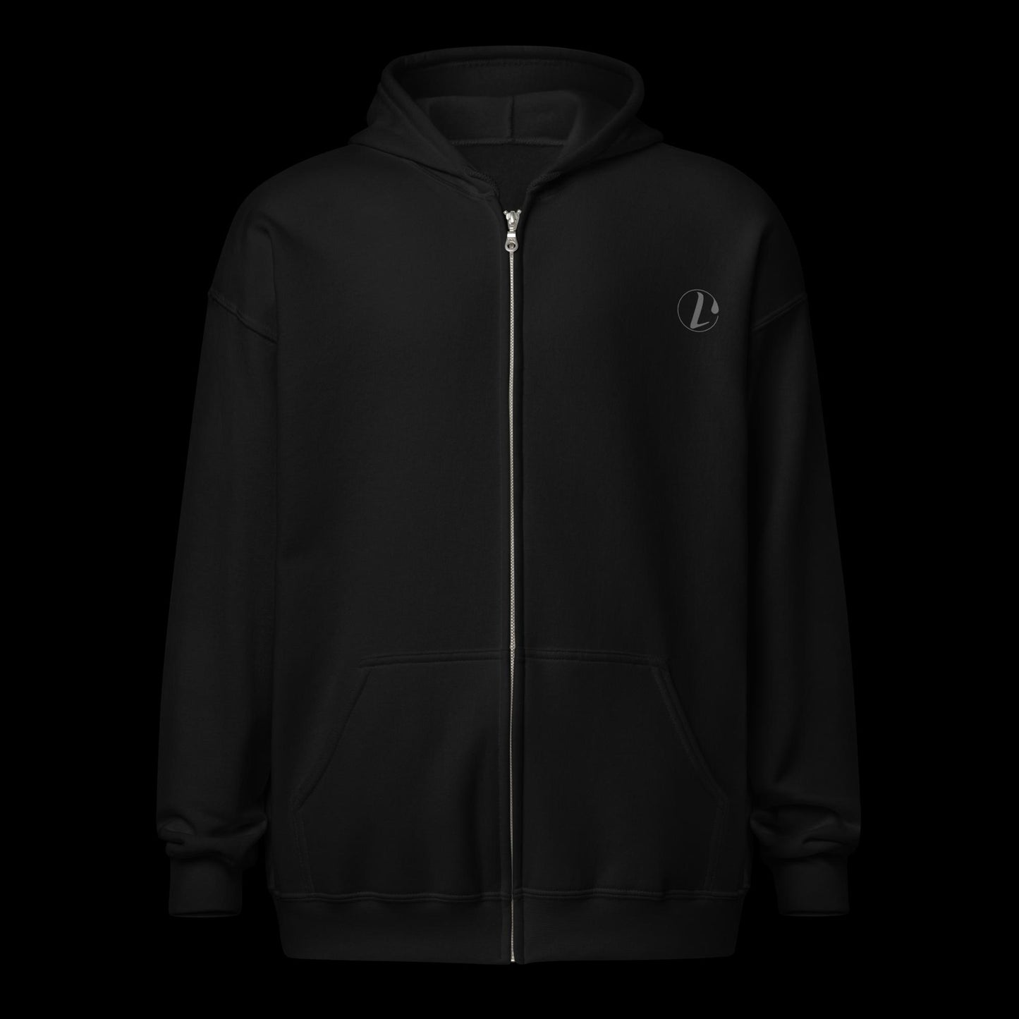 zip hoodie, comfy and easy to match, basic instinct edition, front view