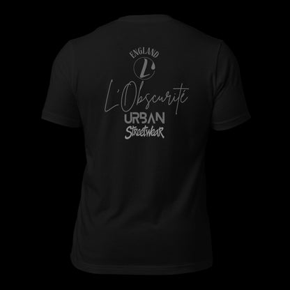 | Black t-shirt streetwear 