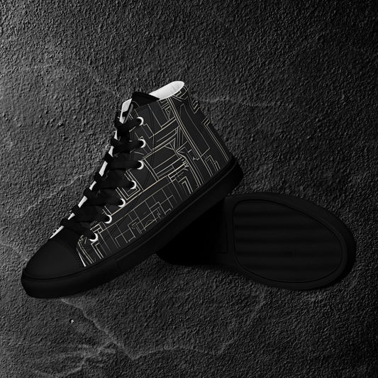 Black Canvas Shoes for Men - Versatile & Stylish Footwear for any occasion 