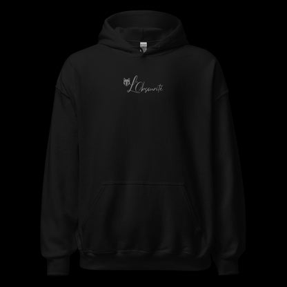 Cotton black hoodies with unique graphic designs for any outfit
