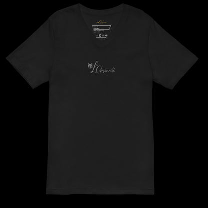 Cotton v-neck t-shirts with unique graphic designs for any outfit
