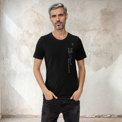 shade of black tee