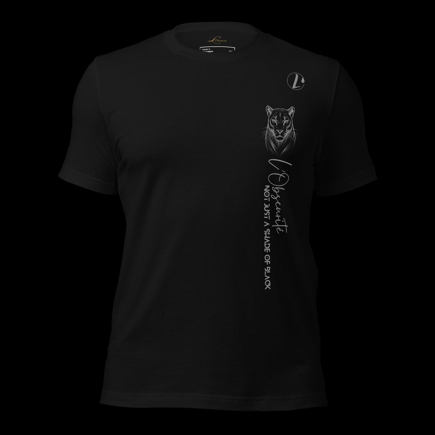 simple design, black tee, comfy , cotton made, premium quality