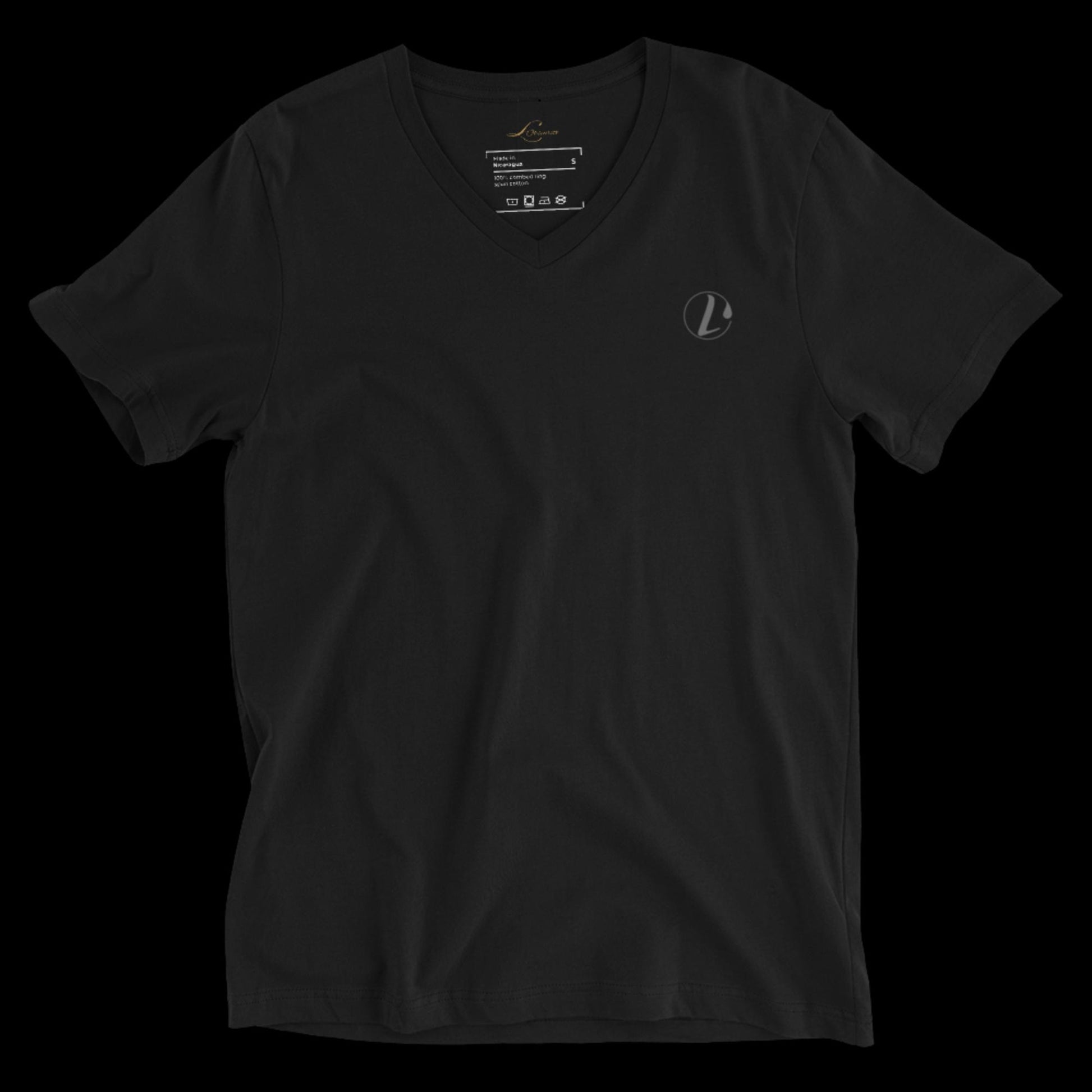 Cotton V-neck t-shirts with unique graphic designs for any outfit